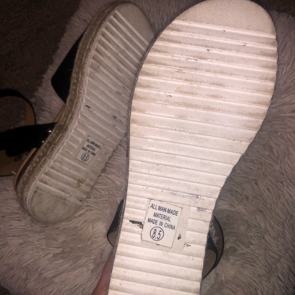 black espadrilles sandals - Picture 2 of 4